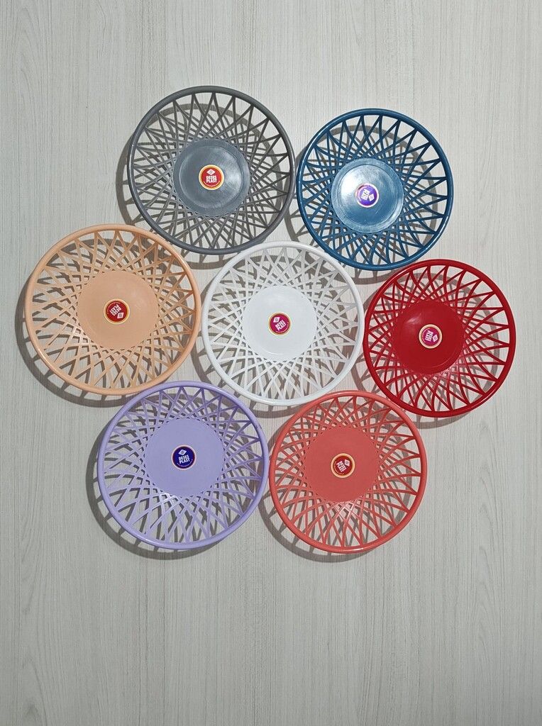 PANERA REDONDA 23CM - COLORES SURTIDOS