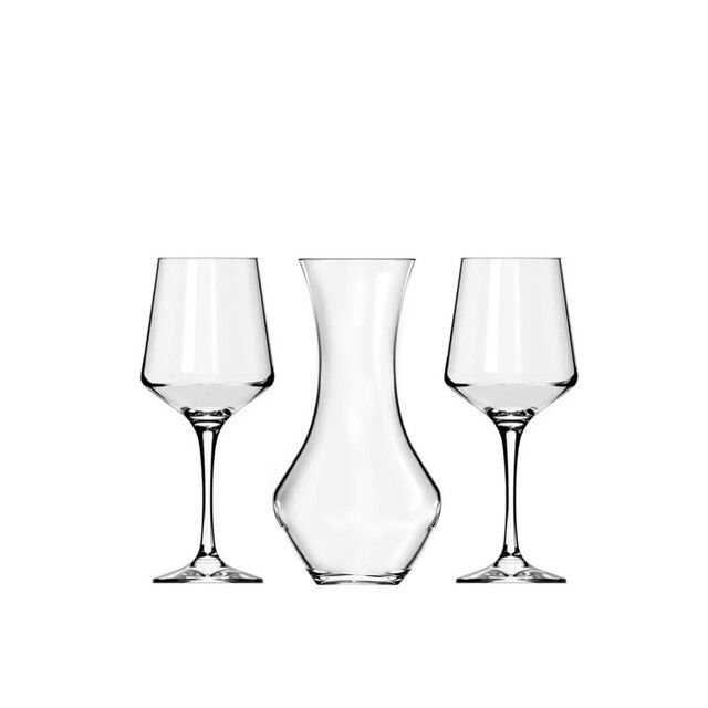 SET NADIR 3 PIEZAS - 2 COPONES BRUNELLO 490ML + 1 DECANTER 950ML (163103)