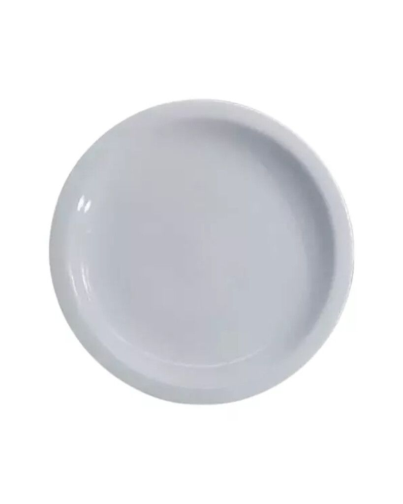 PLATO PLAYO 21CM PORCELANA RICONY PRIMERA CALIDAD (1021) - 21.1cm diametro * 2.4cm alto
