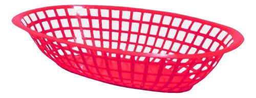 PANERA OVAL MEDIANA 30 X 19CM - COLORES SURTIDOS