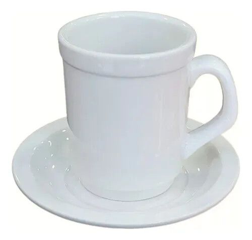 JARRITO + PLATO PORCELANA RICONY PRIMERA CALIDAD
