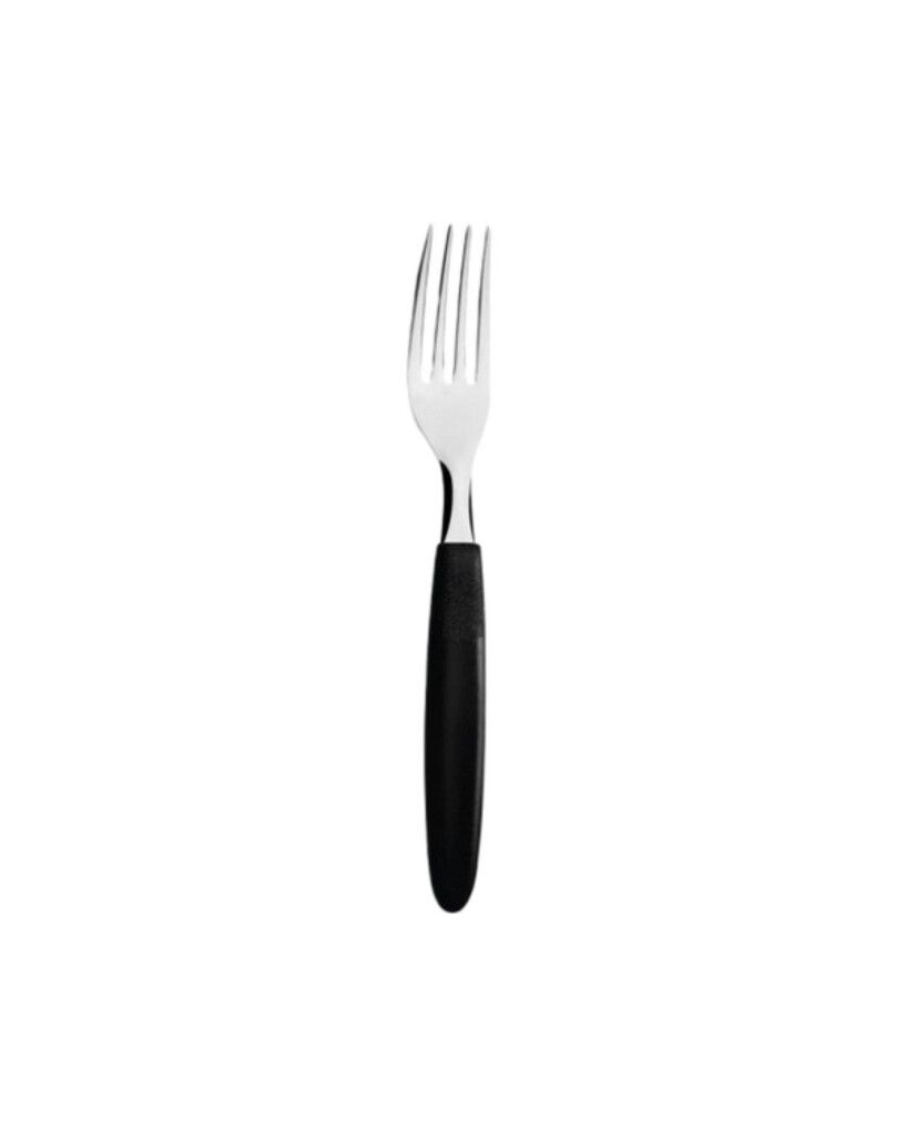 TENEDOR TRAMONTINA IPANEMA MANGO NEGRO X 12 UNID (23362/900)