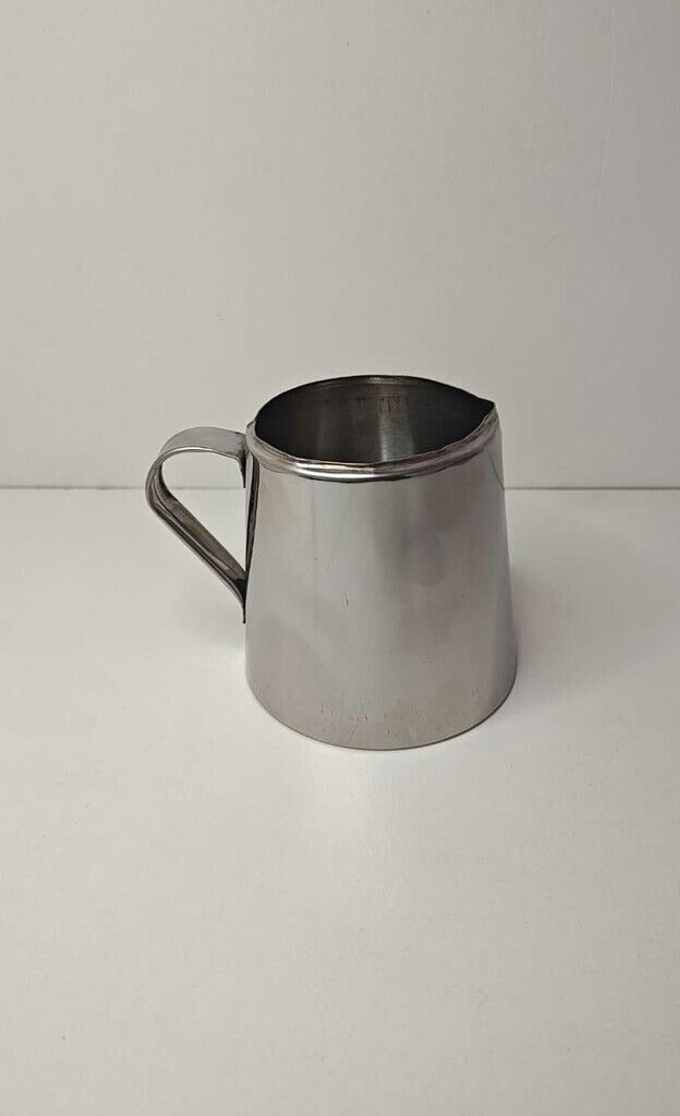 LECHERA CONICA 1 PERSONA ACERO INOXIDABLE - 6,5cm alto - 6cm diametro - 200cc